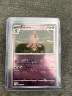 Pokemon TCG Beheeyem Masterball Black Bolt English 041/086, NM/M Condition - Image 1