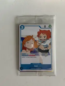 One Piece TCG P-096 Girl Pre-Release Promo – English – sealed - Image 1