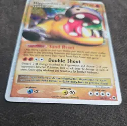 Pokemon Hippowdon LV.X Ultra Rare Holo Rising Rivals 107/111 130 HP Level Up - Image 3