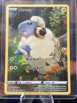 Pokemon TCG Mareep Crown Zenith: Galarian Gallery GG34/GG70 Holo Holo Rare - Image 1