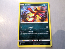 Pokemon Card , YVELTAL 95/181 , (Team Up SET)-Holo .(2019) NM - Image 1