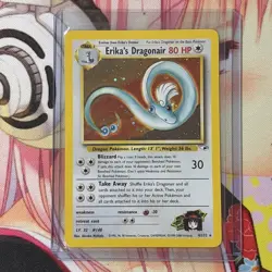Pokemon Gym Heroes #004/132 Erika's Dragonair HOLO NM - Image 1