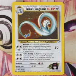 Pokemon Gym Heroes #004/132 Erika's Dragonair HOLO NM - Image 2