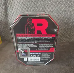 Pokemon TCG Destined Rivals Team Rockets Mewtwo Tin Sealed - Image 3