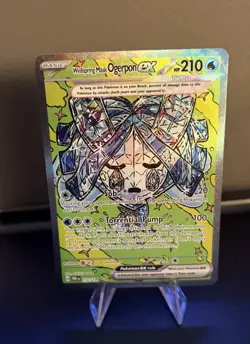 🔥Pokemon Wellspring💎Mask Ogerpon ex 152/131 Special Illustration Rare SIR NM🔥 - Image 4