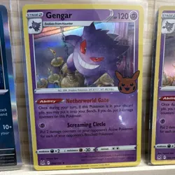 Pokemon TCG Gengar Pokemon GO Holo Promo Lot of 3 Cards English 050/088 - Image 3