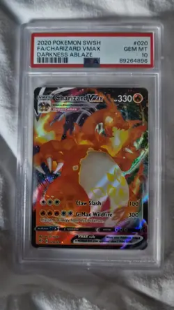 Pokemon Charizard VMAX 020/189 Darkness Ablaze - PSA10 GEM MINT - Image 2