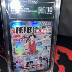 TAG 10 - 2026 One Piece EN College Basketball US Voyage #055 Monkey D. Luffy - Image 2