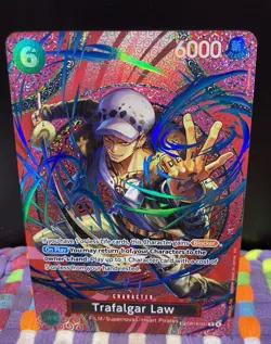 Trafalgar Law SP OP13-031 Adventure on Kami’s Island One Piece Foil OP15-EB04 NM - Image 1