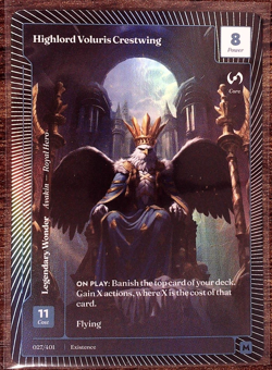 HIGHLORD VOLRIS CRESTWING Wonders of the First Existence LEGENDARY FOIL MYTHIC - Image 1