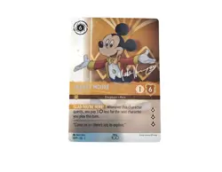 Mickey Mouse Friendly Face Alternate Art Disney100 Promo Foil Card No.18 Lorcana - Image 3