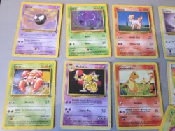 25 x POKEMON CARDS , non-holo. Various ,played ,1999-2000. - Image 2