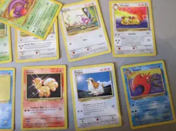 25 x POKEMON CARDS , non-holo. Various ,played ,1999-2000. - Image 5