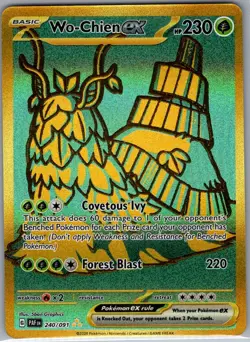 Wo-Chien ex 240/091 SV: Paldean Fates - Pokemon Card - NM - Image 1