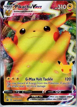 Pikachu VMAX SWSH062 SWSH: Sword & Shield Promo Cards - Pokemon Card - NM - Image 1