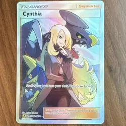 Pokemon Cynthia SV82/SV94 Hidden Fates Shiny Vault Holo Rare English Card - Image 1