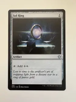 Sol Ring MTG Magic the Gathering Card NM Near Mint DMC - Image 1