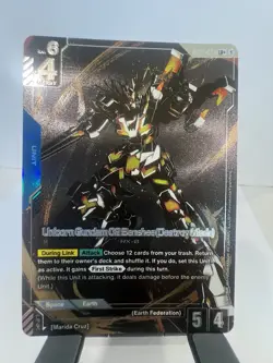 Unicorn Gundam 02 Banshee (Destroy Mode) (LR+) GD01-003 - Gundam TCG Card Game - Image 1