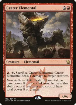 4x Crater Elemental - NM - DTK - SPARROW MAGIC - Image 1