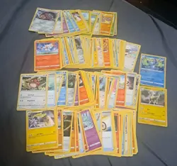 Pokemon Sword And Shield Base Set Bulk Lot 120 Cards 2 Holo SV01 Drizzile Boltun - Image 1