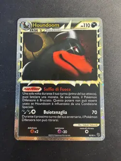 Houndoom prime - 82/90 - HS senza paura - Holo - ITA italian Pokemon card - Image 1