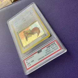 2000 POKEMON PROMO BLACK STAR #11 EEVEE-HOLO PROMO-POKEMON LEAGUE PSA 8 - Image 4