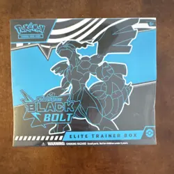 Pokemon Scarlet & Violet Black Bolt Elite Trainer Box English - Image 1