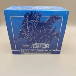 Pokemon Battle Styles Blue Elite Trainer Box Ships Fast - Image 1