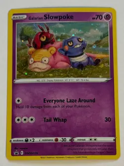 Pokemon TCG Galarian Slowpoke - Sword & Shield Promo SWSH126 - Image 1
