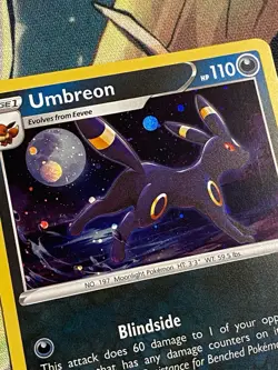 Umbreon SWSH129 Evolving Skies Promo NM Black Star Pokemon TCG - Image 3
