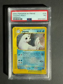 PSA 7: Pokemon Jugong Skyridge Holo Deutsch / German 2003 / Dewgong H6/H32 - Image 1