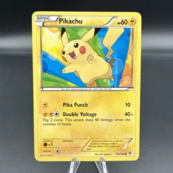 Pikachu 50/149 Common BW Boundaries Crossed LP Pokemon - Image 1