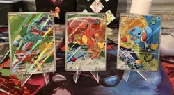 Pokemon TCG First Partner Illustration Collection Series 1 Kanto GEN 1 Starters - Image 1