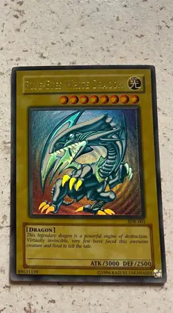 1996 yugioh blue eyes white dragon (read description) - Image 1