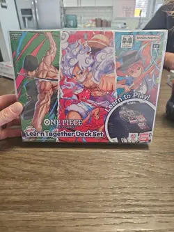 Bandai ONE PIECE Card Game Learn Together Deck Set LD-01 Sealed English SEALED ! - Image 1