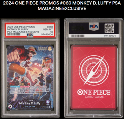 One Piece PSA Promos Monkey D.Luffy , Boa Hancock, Shanks - Sequential PSA 10 - Image 2