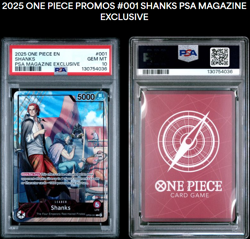 One Piece PSA Promos Monkey D.Luffy , Boa Hancock, Shanks - Sequential PSA 10 - Image 4