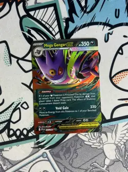 Pokemon TCG Mega Gengar EX 56/94 Phantasmal Flames - Image 1