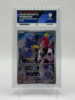 Pokemon TCG Team Rocket's Murkrow Destined Rivals 200/182 ACE 9 - Image 1