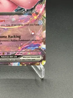 Pokemon TCG Mew EX 151/165 Scarlet Violet Ultra Rare Card English Edition - Image 4