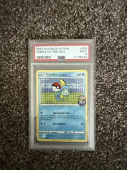 Sobble On The Ball 005/005 - Promo - Pokemon TCG - PSA 9 Mint - Image 1