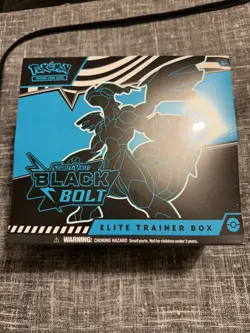 Pokemon TCG Scarlet & Violet Black Bolt Elite Trainer Box ETB Factory Sealed - Image 1