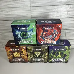 Prerelease Pack Secrets of Strixhaven SOS MTG Magic Cards Set of 5 New - In Hand - Image 1