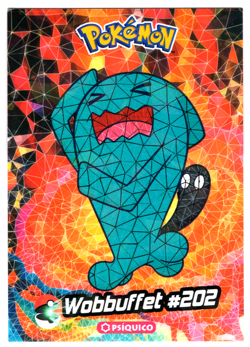 POKEMON - CRYSTAL CARD COLLECTION * WOBBUFFET #202 - CRACKED ICE HOLO - Image 1