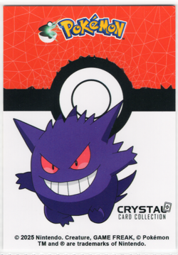 POKEMON - CRYSTAL CARD COLLECTION * WOBBUFFET #202 - CRACKED ICE HOLO - Image 2