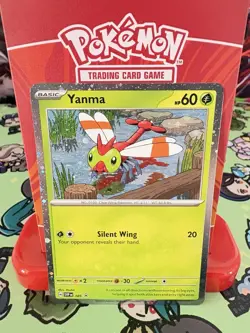 Pokemon Yanma 185 Scarlet & Violet Promo Cards Cosmos Holo NM - Image 1