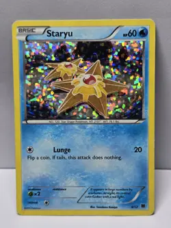 Pokemon TCG Staryu Holo Card 4/12 McDonald's 2015 Kids Meals Promo LP Condition - Image 1