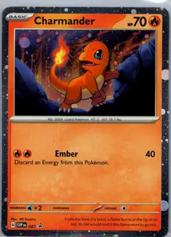 Charmander - (Cosmos Holo) Promo Holofoil SV: Scarlet & Violet Promo Cards 047 - Image 1