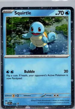 Squirtle - (Cosmos Holo) Promo Holofoil SV: Scarlet & Violet Promo Cards 048 - Image 1