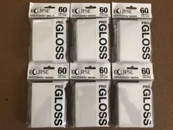 Ultra PRO - Eclipse Gloss - Card Sleeves (360 Count) - Small, White - BRAND NEW - Image 1
